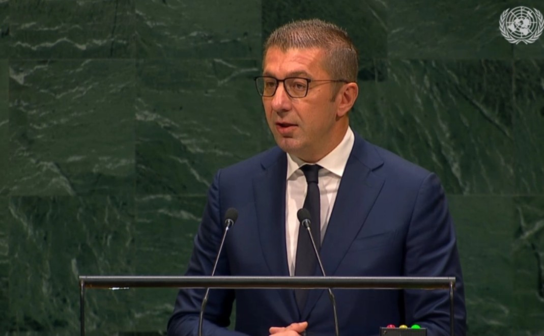 Мицкоски во ОН: Нашите стратешки определби се НАТО, стратешко партнерство со САД и полноправно членство во ЕУ