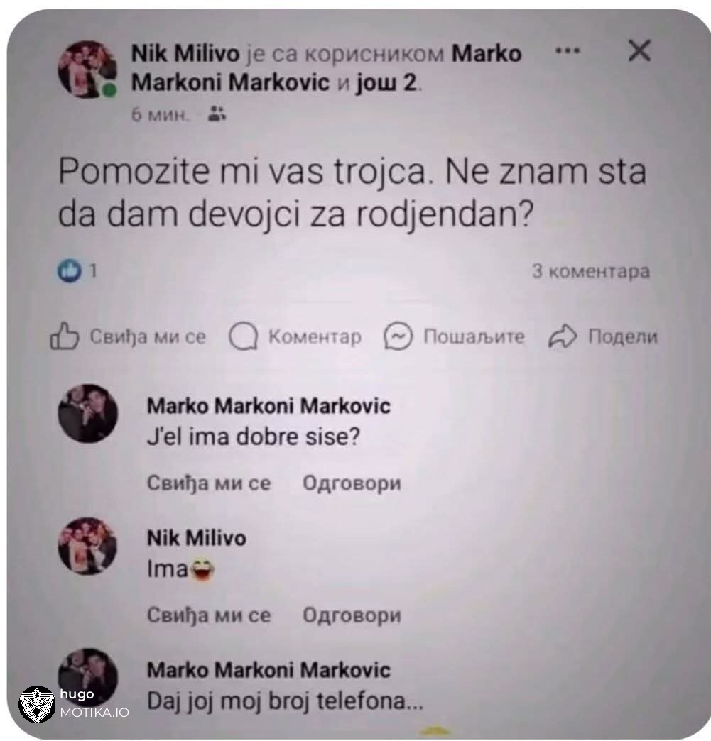 Кога ќе ги прашаш другарите за љубовен совет и веднаш ќе зажалиш
