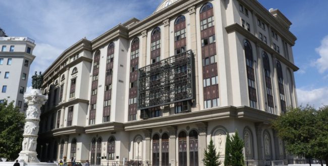 ФАКУЛТЕТОТ ЗА ДРАМСКИ УМЕТНОСТИ ЗА ЕДЕН МЕСЕЦ ЌЕ МОЖЕ ДА СЕ ВСЕЛИ ВО НОВАТА ЗГРАДА ШТО ПОЧНА ДА СЕ ГРАДИ ВО 2012