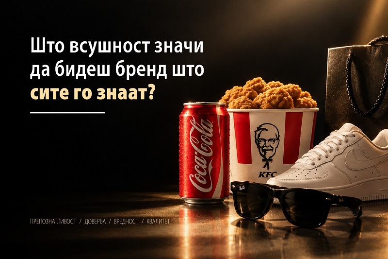 Што всушност значи да бидеш бренд што сите го знаат?