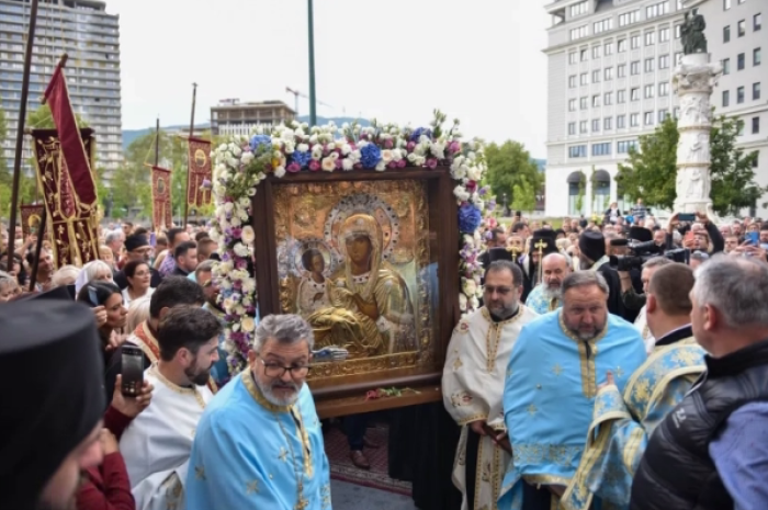 Литија во Скопје во пресрет на Рождество на Пресвета Богородица