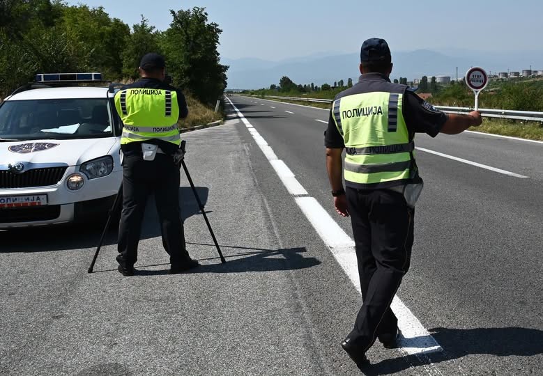 Романец е уапсен на Табановце поради пребрзо возење