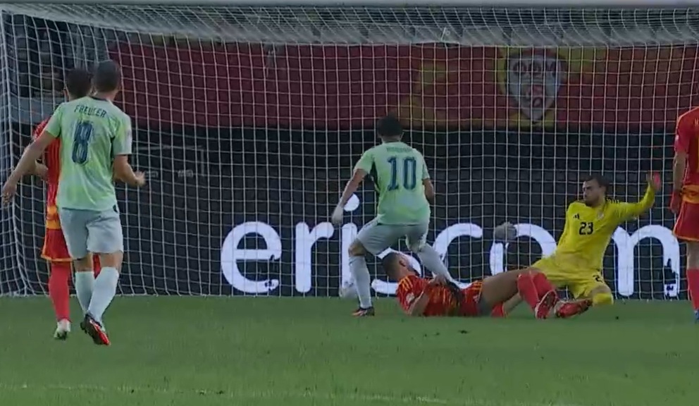 Катастрофално полувреме на Македонија: Швајцарија води со 2-0 во Скопје! (ВИДЕО)