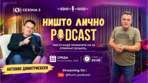 Нови гости, нови приказни, а сепак никаде ништо слично… Стартува новата сезона на поткастот „НИШТО ЛИЧНО“ (ВИДЕО)