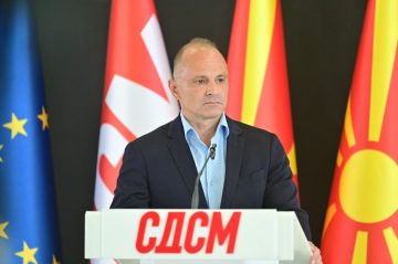 ВМРО-ДПМНЕ го охрабрува Филипче да не се откажува и да продолжи да го води СДСM