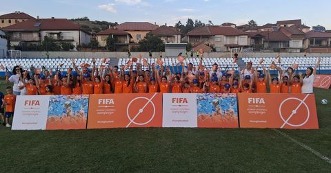 Радовиш трета станица од кампањата на ФИФА во Македонија за женски фудбал