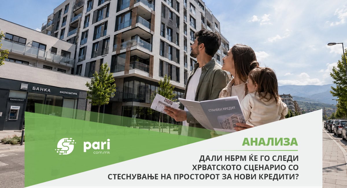 ДВОЦИФРЕН РАСТ НА КРЕДИТИРАЊЕТО НА ГРАЃАНИТЕ – Дали тоа е сигнал за ново затегање од НБРМ?