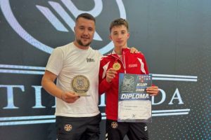 Мерван Мемеди и Дарин Куртановиќ од Кеикс освоија златен и бронзен медал на „Купот на шампионите“