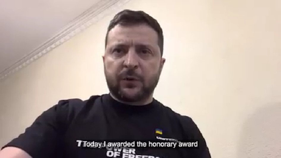 Инцидент во Молдавија: Дрон за малку ќе го удреше авионот на Зеленски