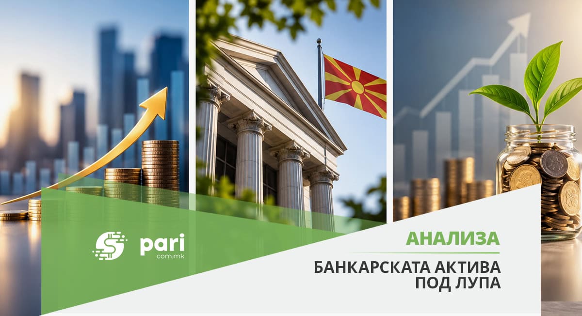 БАНКИТЕ ЗА ЕДНА ГОДИНА ИМААТ 1,5 МИЛИЈАРДИ ЕВРА ПОВЕЌЕ АКТИВА!