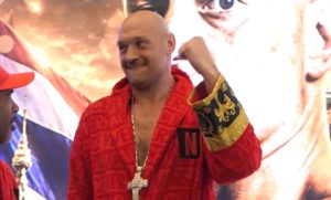 Тајсон Фјури се подигра со Џошуа и го предизвика Усик за трета борба