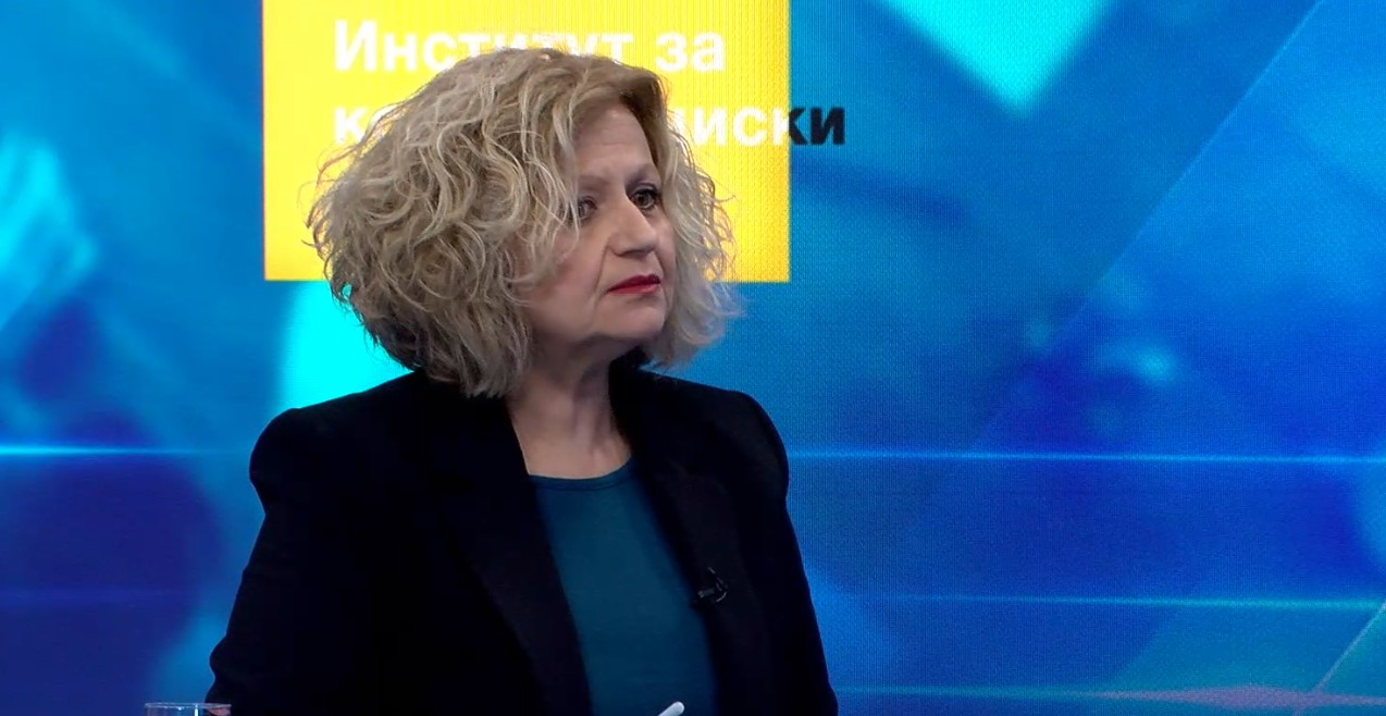 Тема на денот со Жанета Трајкоска, директорка на Институтот за комуникациски студии