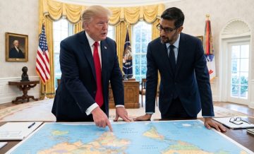 ОТФРЛЕН ПЛАНОТ ЗА ИМЕТО ТРАМПОВ ОКЕАН: Разговор на американскиот претседател со шефот на Гугл за меѓународните води
