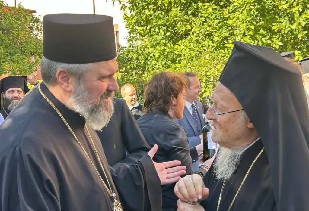 Митрополитот Георгиј се сретна со патријархот Вартоломеј во Рим во услови на застој во односите меѓу МПЦ-ОА и Вселенската патријаршија
