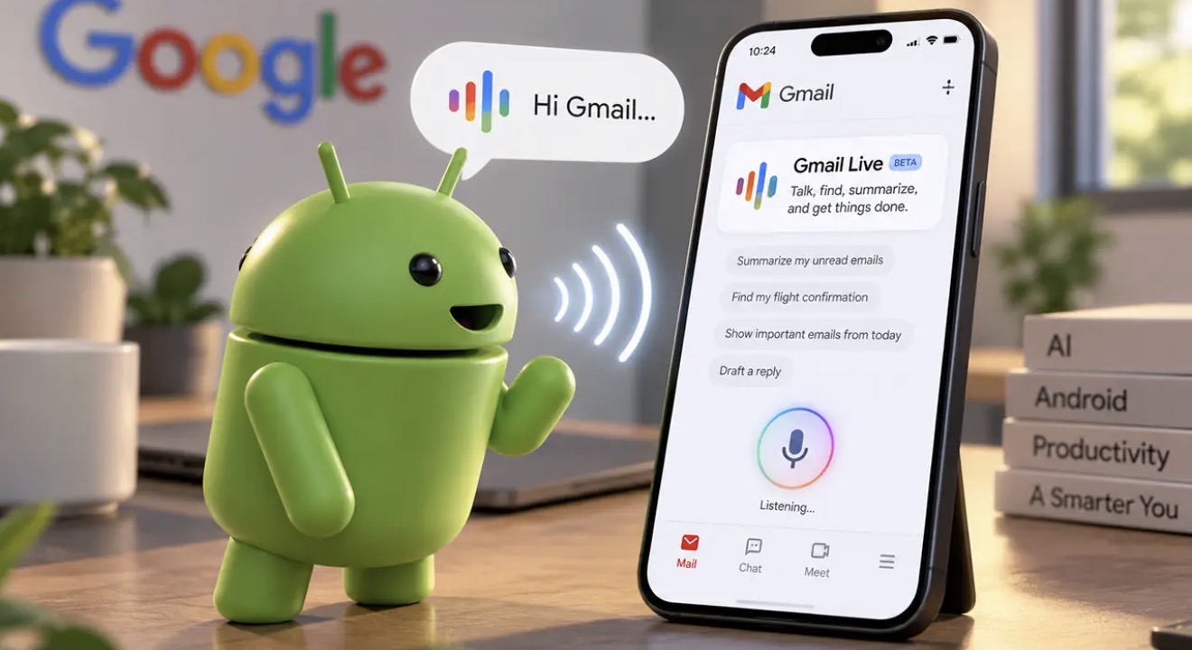 Gmail Live добива седум нови гласови: Google го олеснува разговорот со електронската пошта