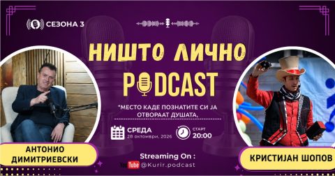 Кристиан Шопов во „НИШТО ЛИЧНО“: Момчето што сонуваше да ја победи реалноста, а потоа магијата ја претвори во животна мисија