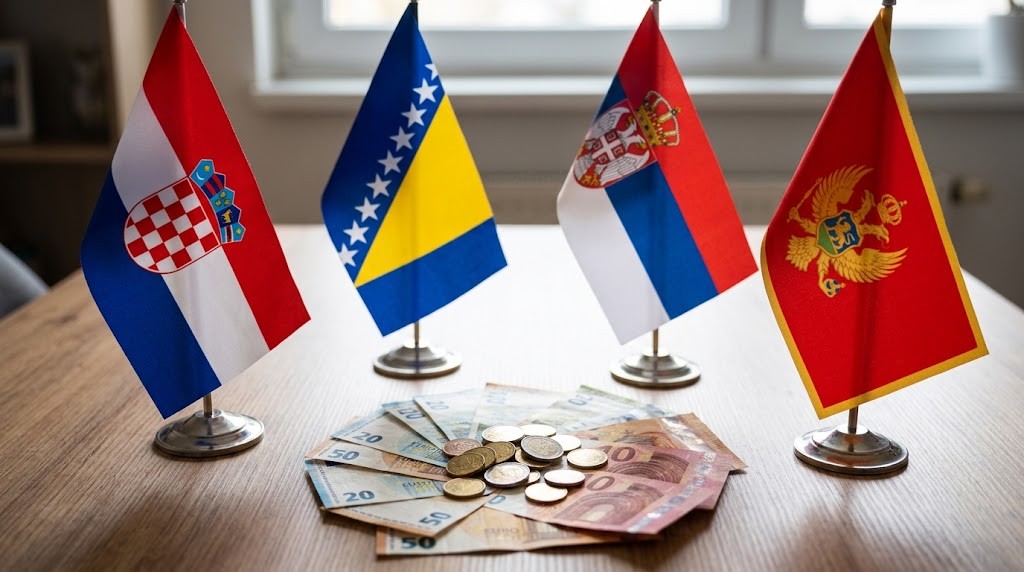 Милијарди на сметките на граѓаните во БиХ, Србија, Хрватска и Црна Гора – кој штеди најмногу?