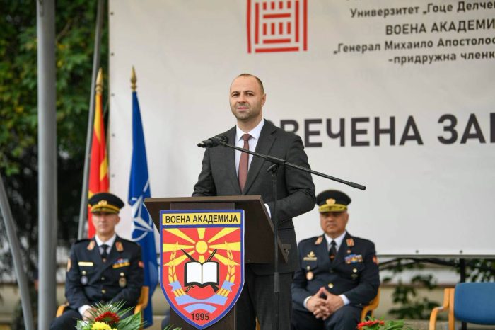 МИСАЈЛОВСКИ: Силата на македонската Армија се професионалноста на нејзините припадници и безрезервната љубов кон татковината