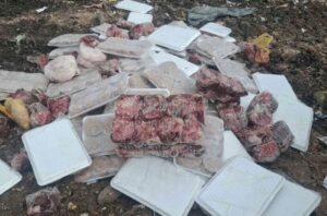 АХВ заплени и уништи 470 килограми месни производи кои се пронајдени во Василево