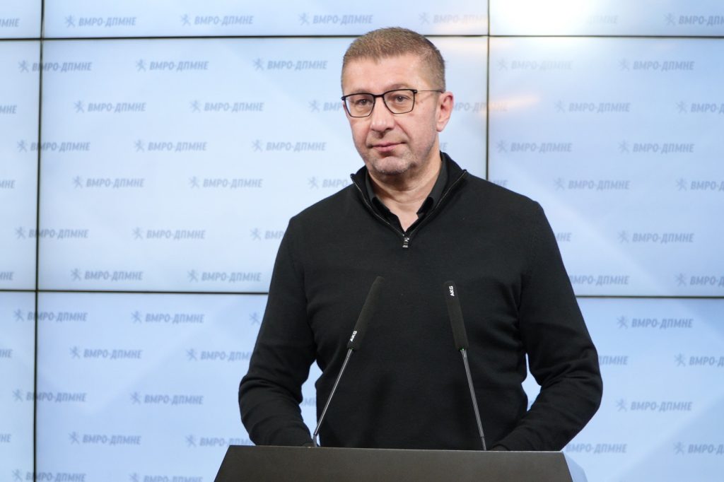 ВМРО-ДПМНЕ има огромна победа во Брвеница, изјави Мицкоски и побара поддршка од гласачите за во вториот круг