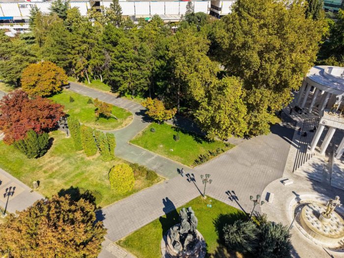 ФОТО: Во тек целосна реконструкција на Жена парк – „Борец“
