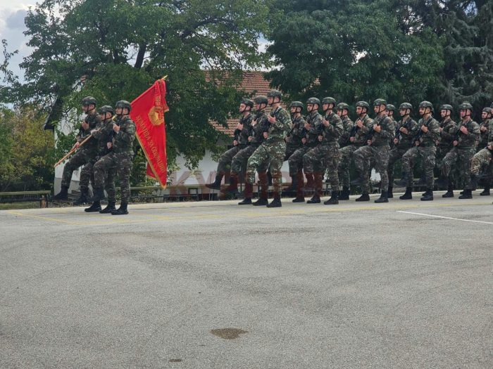(галерија) ВО КАСАРНАТА ВО КУМАНОВО: Свечен марш на припадниците на Командата за операции на АРМ за Денот на единицата