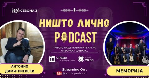 Во „Ништо лично“: МЕМОРИЈА – од првите акорди во 1983 година до рок легенда што ги обединува генерациите