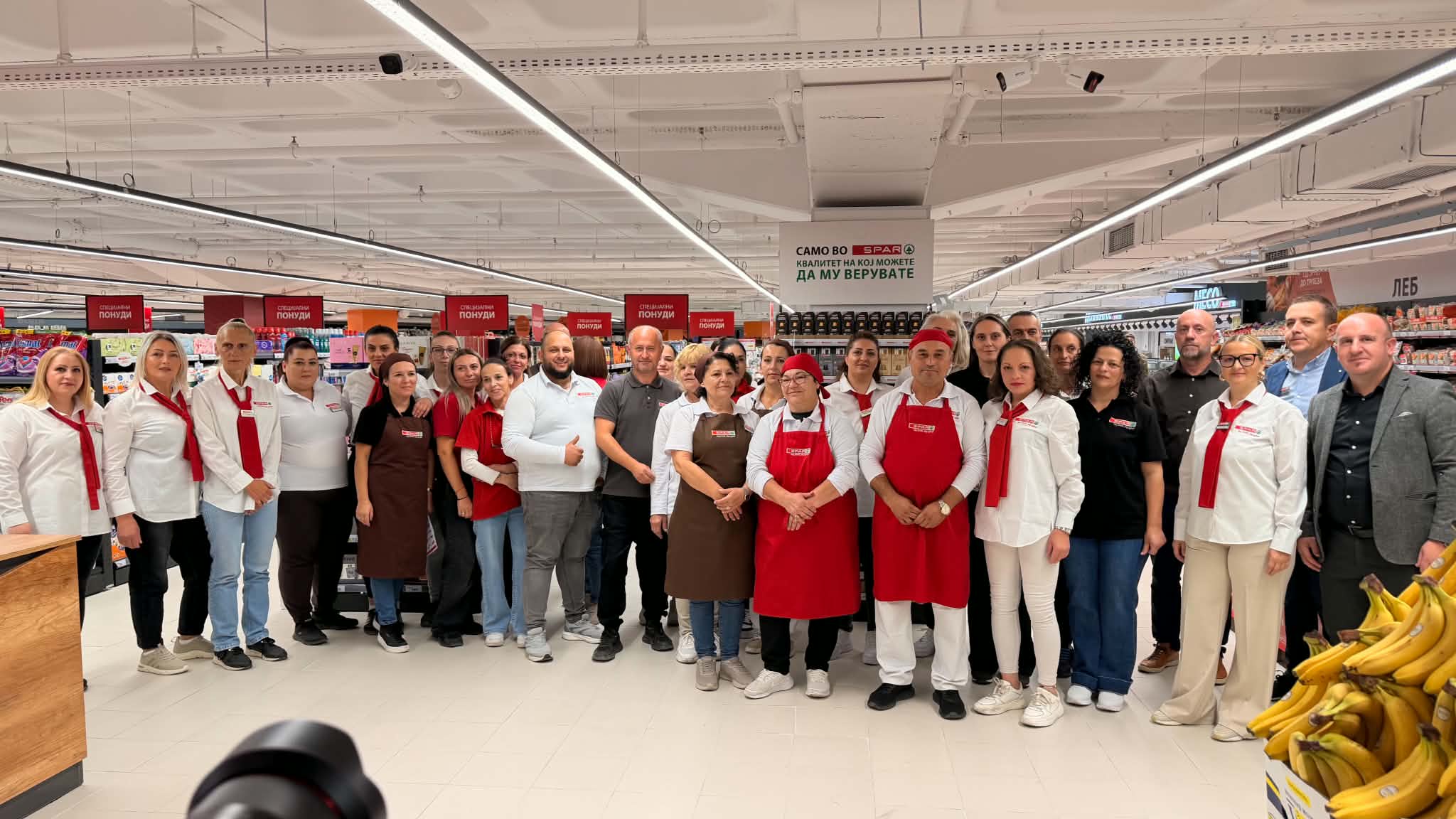 Отворен новиот SPAR маркет во Охрид, најголемиот и најснабден супермаркет во градот