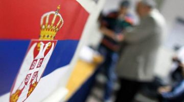 До 12 часот во Србија гласале 34,55 отсто од избирачите