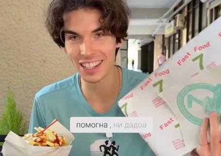 Што има повеќе калории – донер, хамбургер од „7ца“ или гиро? Андреј од Скопје ја разрешава дилемата!