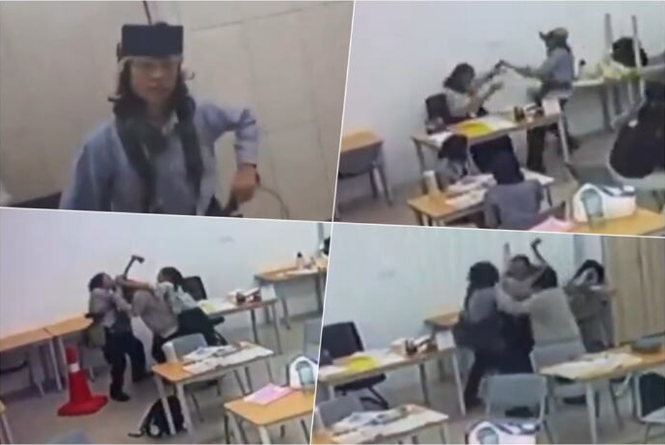 Ученик нападна наставничка со секира – хоророт го пренесуваше во живо