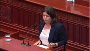 Божиновска: Политичкото несогласување не е незаконитост, обвинувањата мора да се докажат