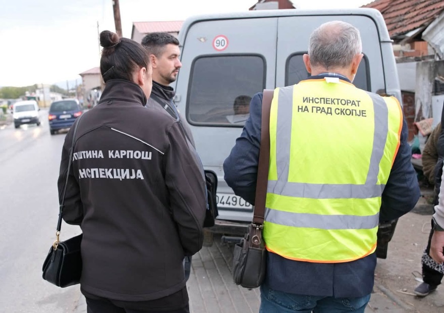 Изречени близу 300 глоби за неправилно фрлање отпад во Карпош за една недела