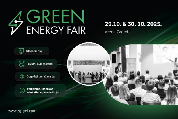 Green Energy Fair 2026, ќе се одржи на крајот на октомври во Загреб