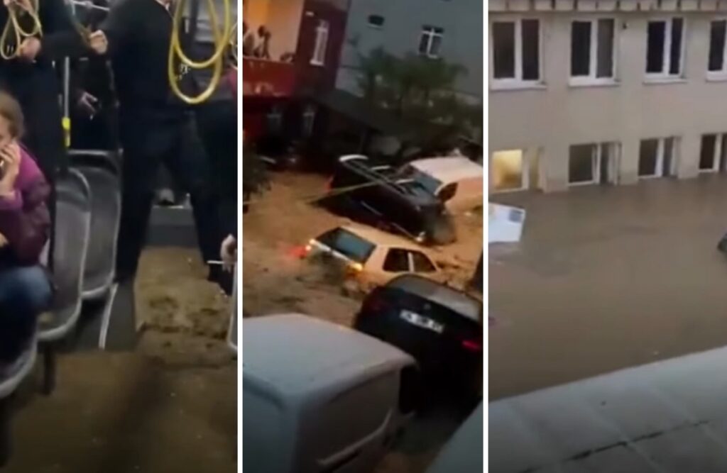Три жртви во поплавите во Истанбул, 4 лица се водат за исчезнати