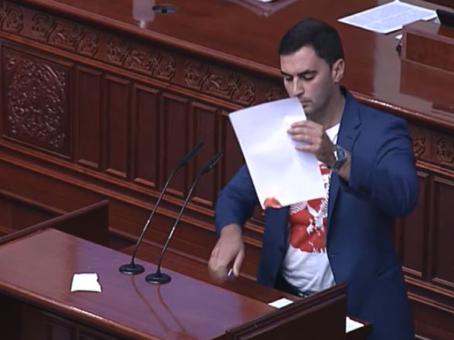 ЈАУЛЕСКИ: Во 2022 г. го запалив францускиот предлог во Собранието за билатералниот спор со Бугарија да не стане услов за наш напредок кон ЕУ