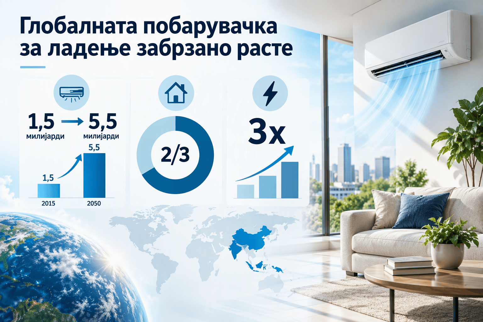 КЛИМА УРЕДИТЕ ВО ПОДЕМ: ШТО ЗНАЧИ ТОА ЗА ЕНЕРГЕТСКАТА ИДНИНА?