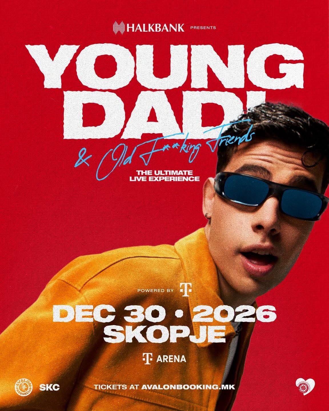 Young Dadi со концерт ден пред Нова година