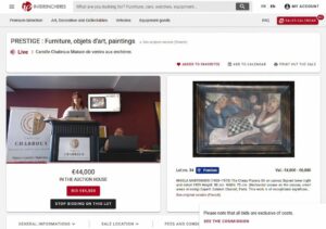„Шахистите“ на Никола Мартиноски продадени за 44.000 евра на аукција во Франција