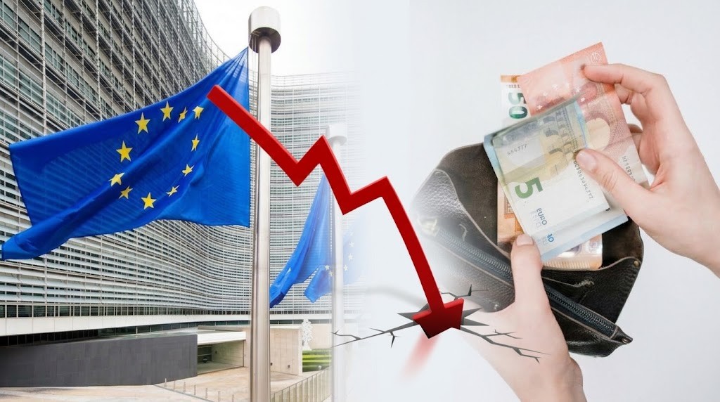 Еврото падна на најниско ниво во последните 17 месеци