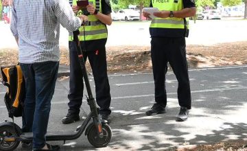 Акциски контроли на возачи на електрични тротинети, СВР Охрид регистрира 125 прекршоци во септември