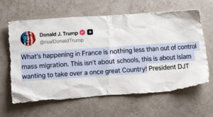 Трамп за масовните протести во Франција: „Исламот сака да ја преземе некогаш големата земја“