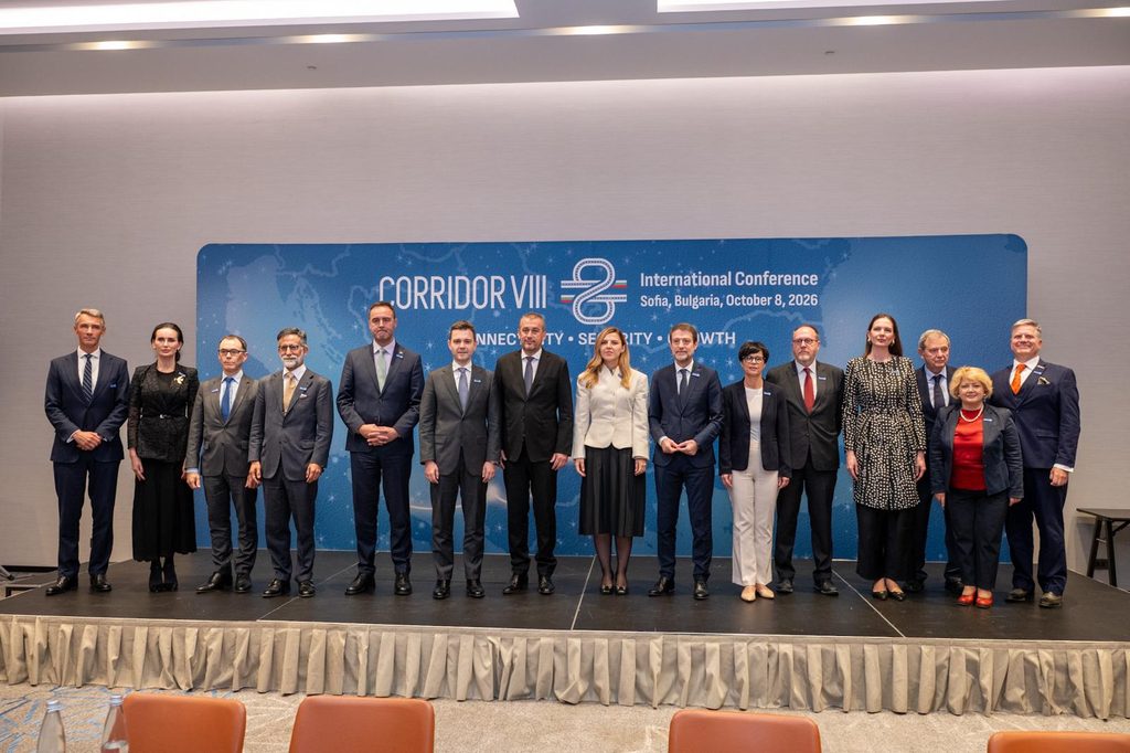 Муцунски на Конференцијата за Коридорот 8 во Софија: Поврзаноста е стратешки инструмент за безбедност, отпорност и економски развој