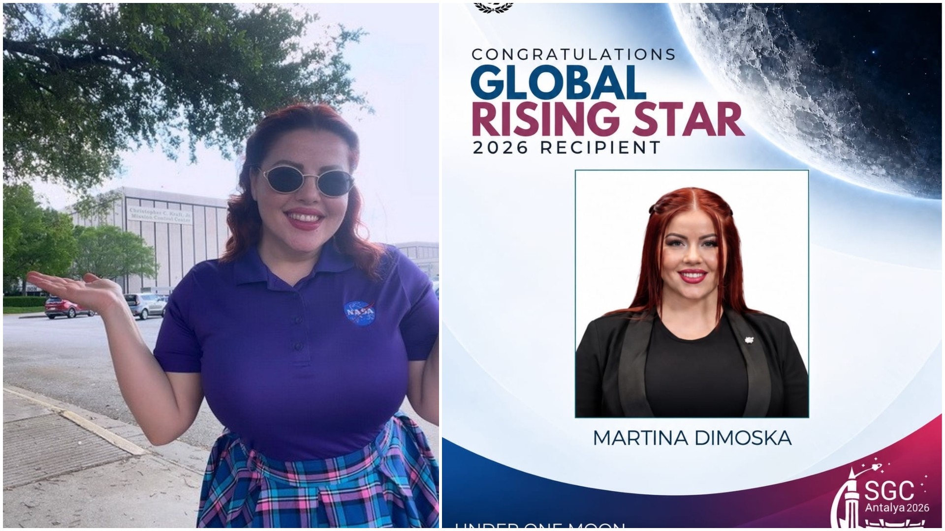 Македонската аналогна астронаутка со светско признание: Мартина Димоска е „Global Rising Star“ за 2026 година