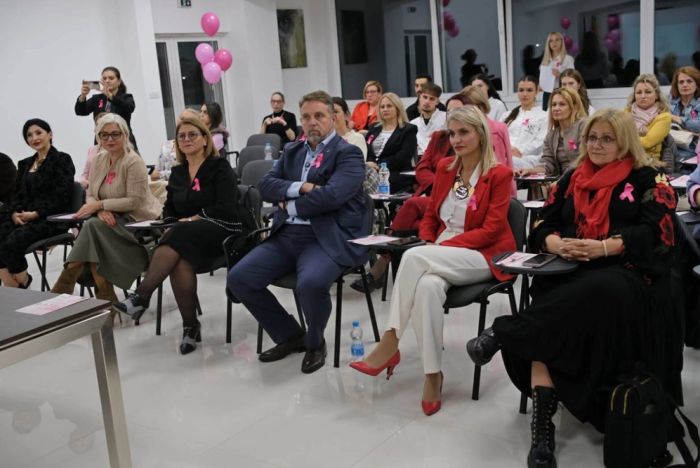 Едукативен настан за кампањата „Розов октомври“ за подигнување на свеста за ракот на дојката во општина Карпош