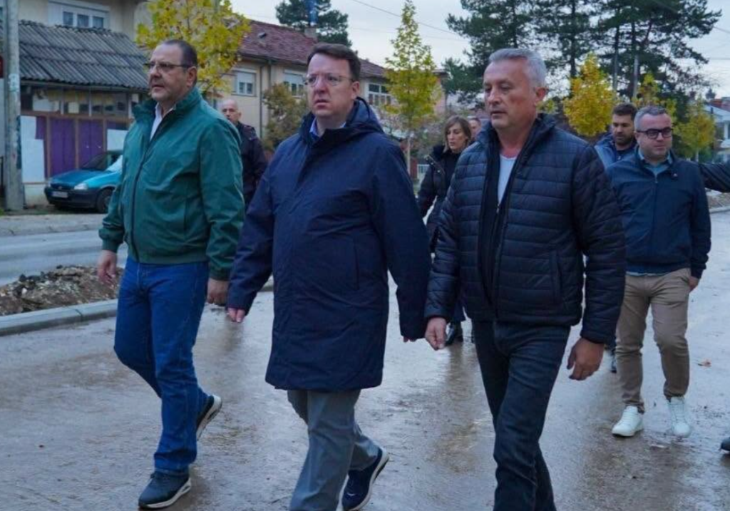 Николоски на увид во реконструкцијата на „Рудничка“ во Кичево:  Над 360 милиони денари директна поддршка за инфраструктурниот развој на општината