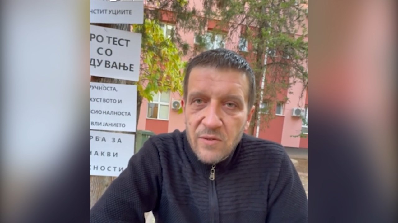 Петти ден лекарот Дарко Василевски штрајкува со глад