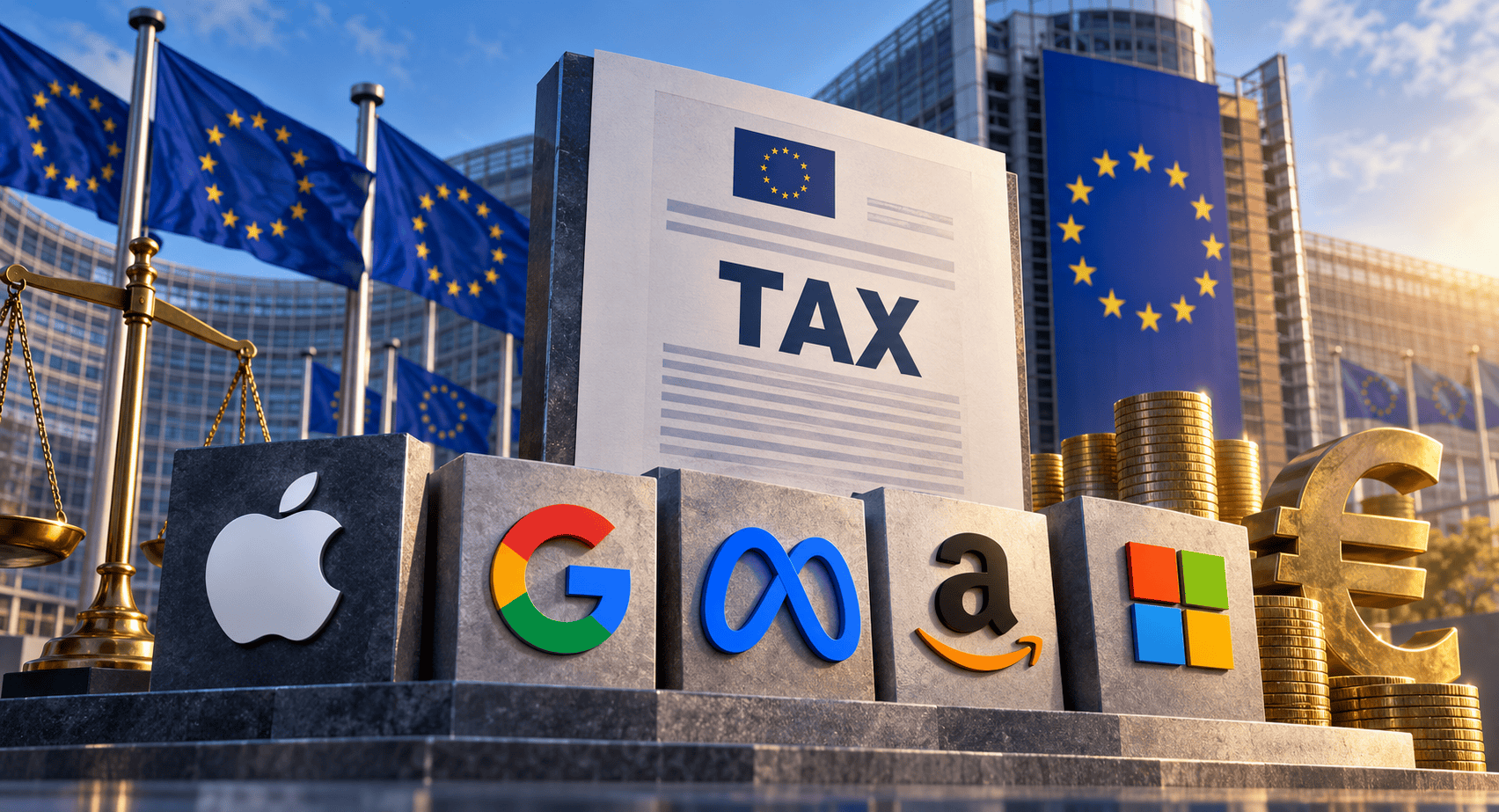 ЕУ САКА ДА ГИ ОДАНОЧИ: Big Tech повторно во фокусот, но Брисел избегнува директен „дигитален данок“