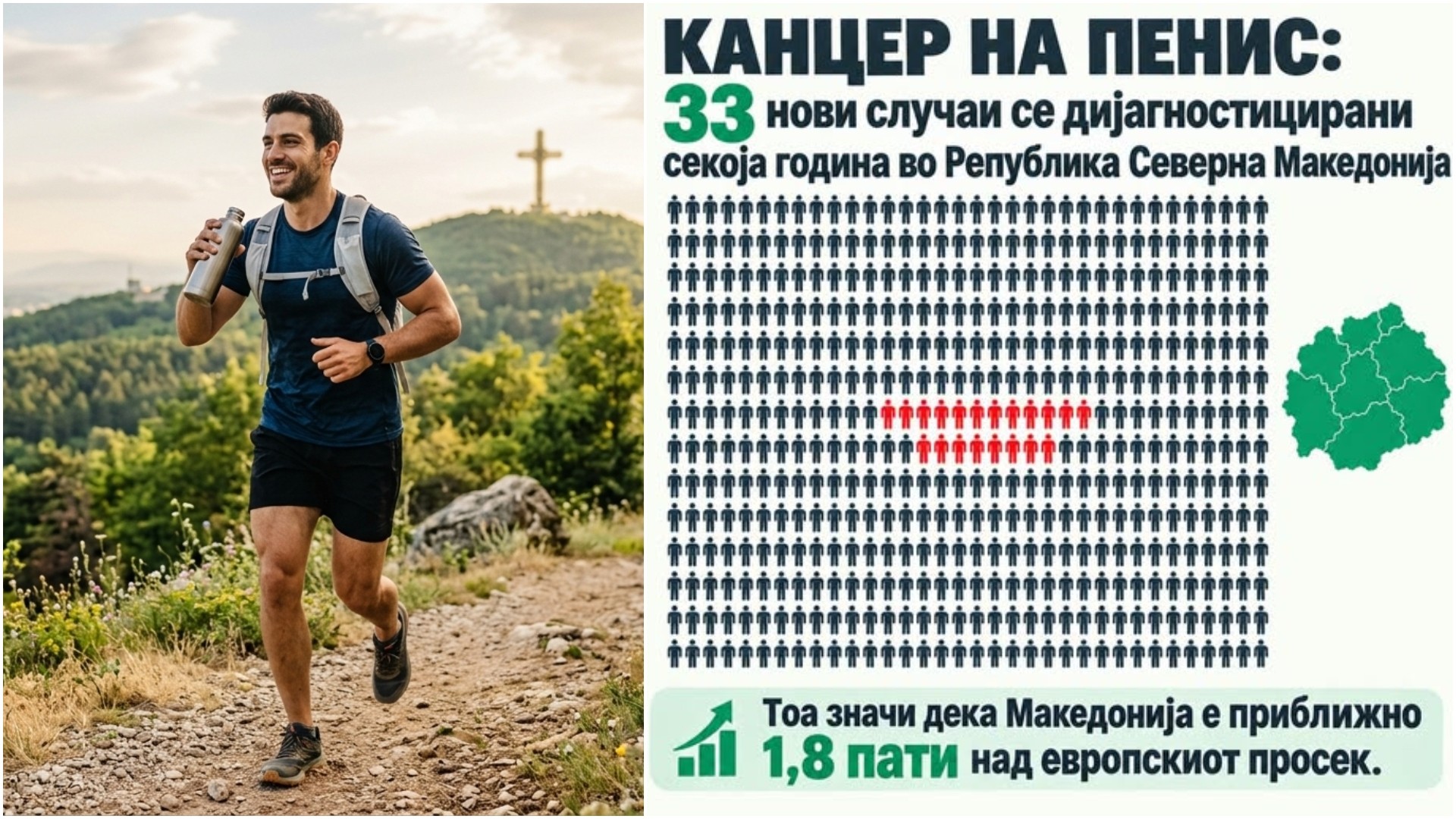 Карцином на пенисот - болест за која ретко се зборува: Во Македонија годишно се дијагностицираат 33 нови случаи