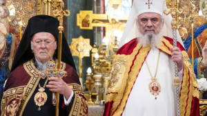 Романскиот патријарх Даниел му го честиташе 35-годишниот јубилеј на Вартоломеј